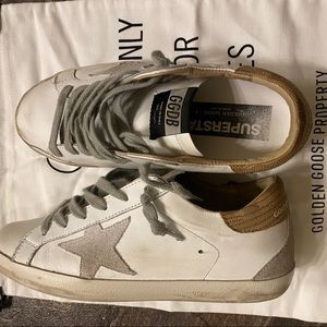 GOLDEN GOOSE SUPERSTAR (size 7) ~ BARELY WORN